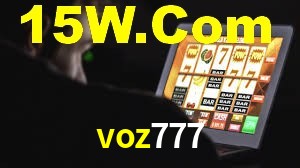 voz777 App Interface